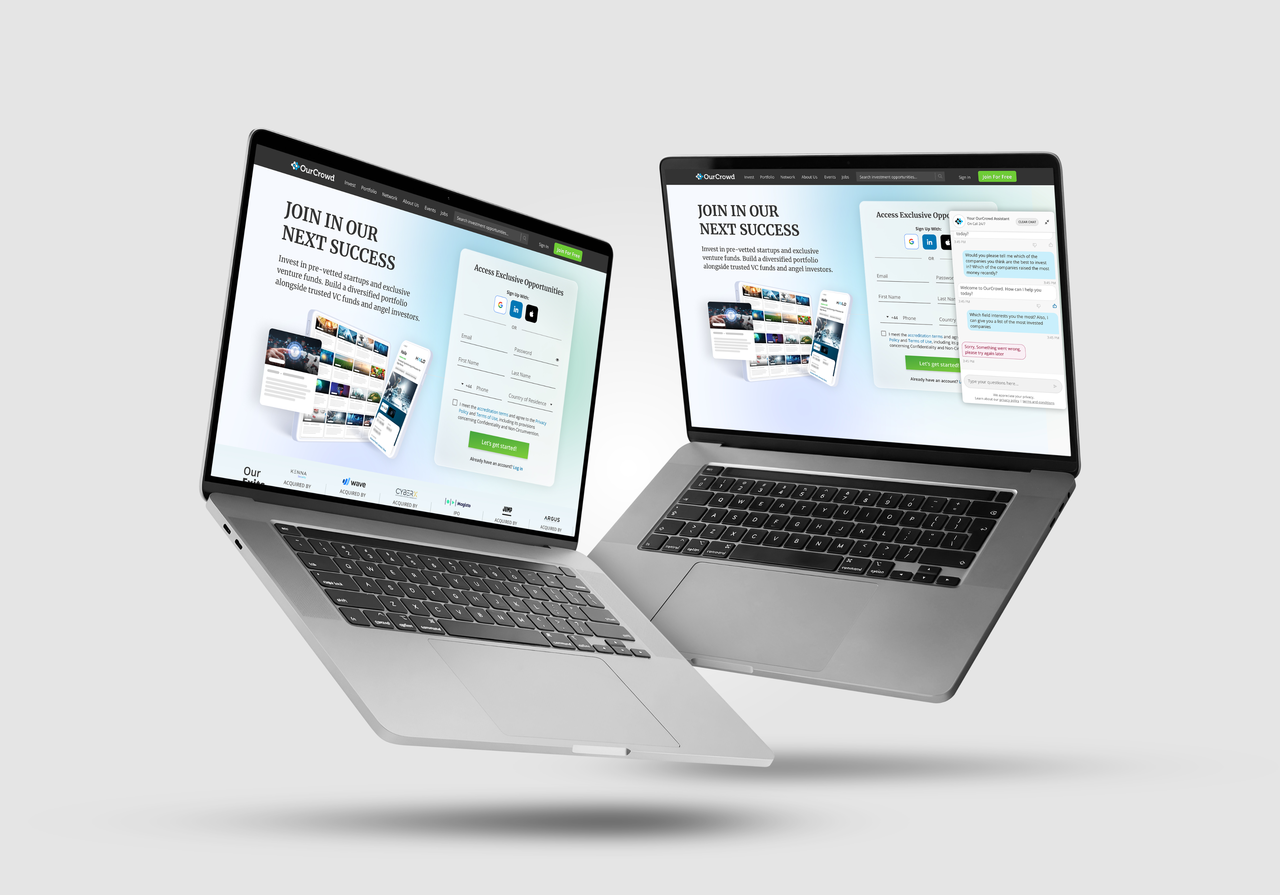 OurCrowd design projects