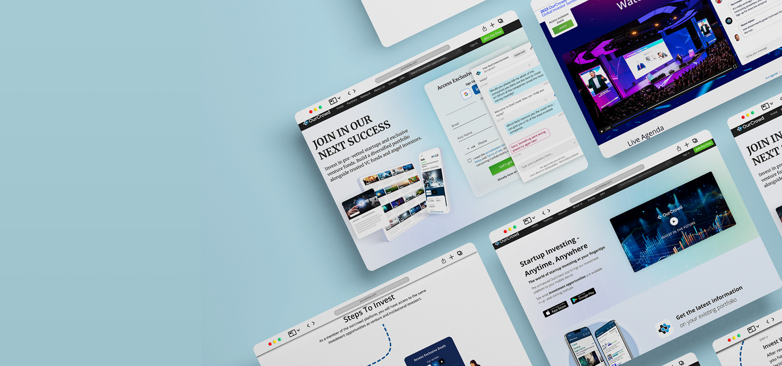 OurCrowd design projects